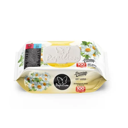 Papilion - Chusteczki mokre Chamomile 100szt.