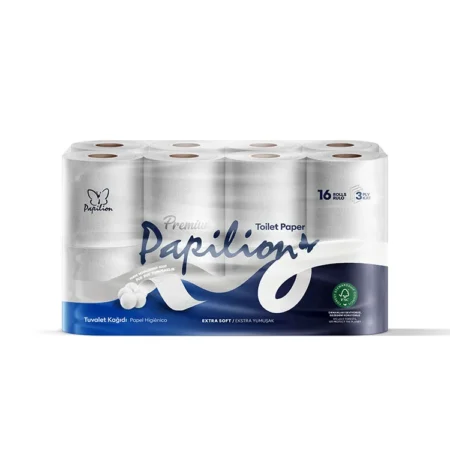 Papilion papier toaletowy premium 3 warstwowy 16 rolek