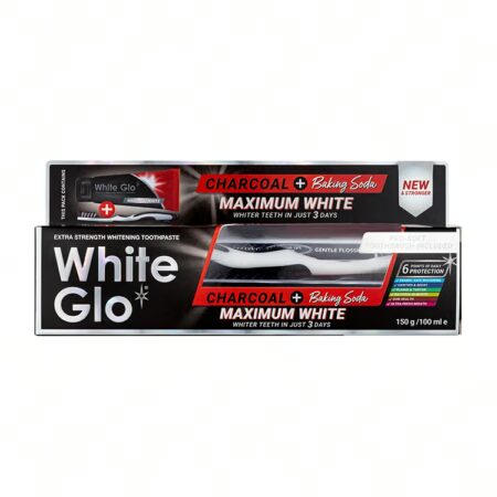 Pasta do zębów Charcoal + Baking Soda Maximum White