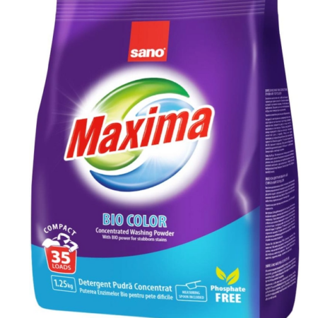 Proszek do prania Sano Maxima Bio Color 1,25 kg
