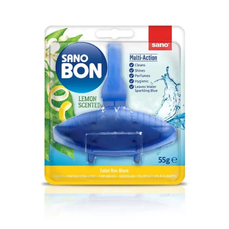 SANO BON BLUE LEMON 5w1 Zawieszka do WC