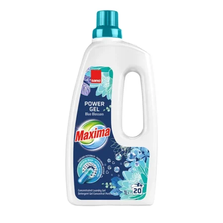 SANO Maxima skoncentrowany żel do prania Blue Blossom - niebieskie kwiaty 1L