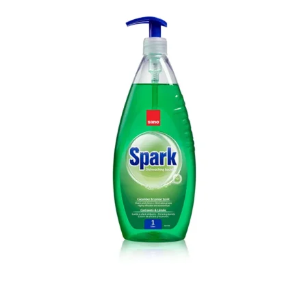 SANO Spark Ogórek i Limonka Płyn do mycia naczyń z pompką 1000 ml.