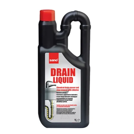 Sano Drain Liquid Środek do czyszczenia odpływów 1 L.