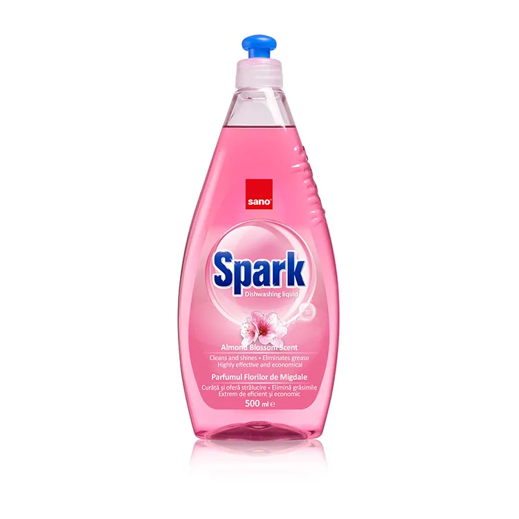 Sano SPARK Migdał Płyn do mycia naczyń 500 ml.