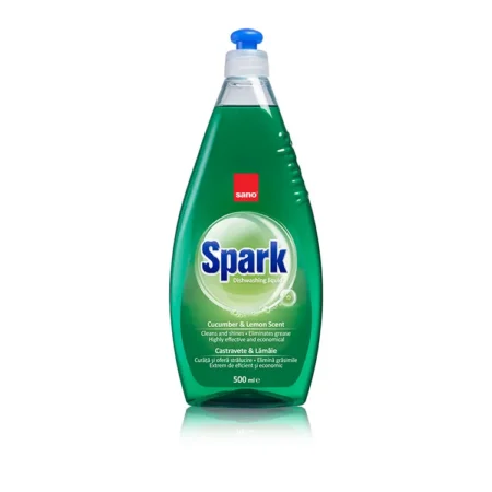 Sano Spark Ogórek i Limonka Płyn do mycia naczyń 500 ml