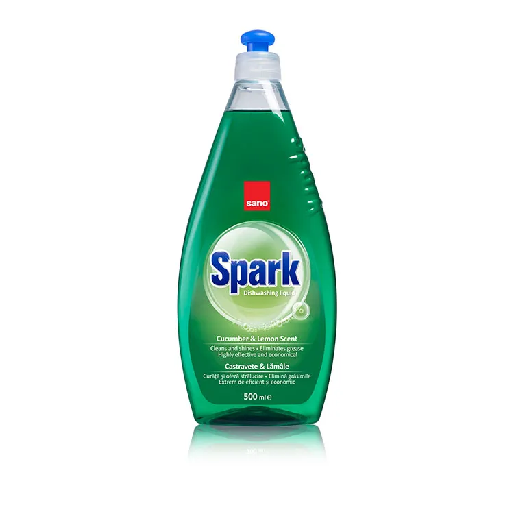Sano Spark Ogórek i Limonka Płyn do mycia naczyń 500 ml