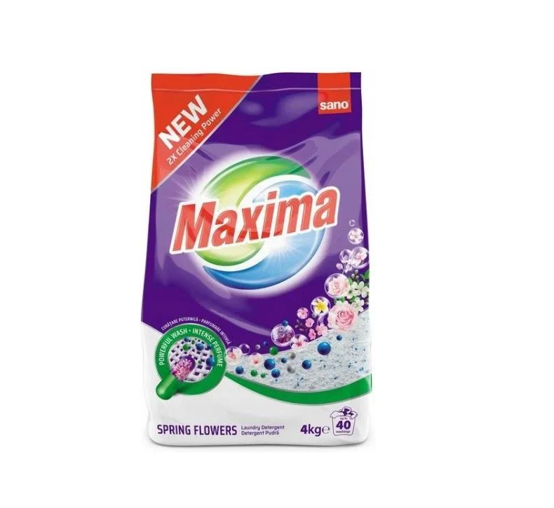 Sano Maxima proszek do prania Spring Flowers 4 kg / 40 prań.