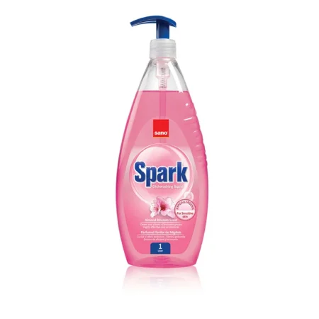 Sano Spark Migdał Płyn do mycia naczyń z pompką 700 ml